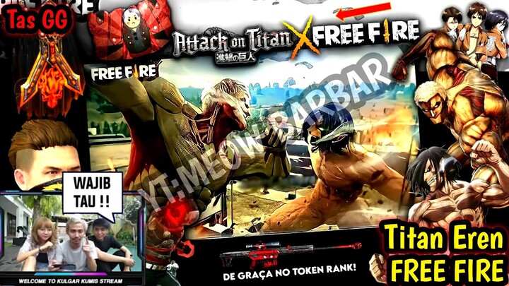 Resmi‼KOLABORASI FREE FIRE X ATTACK ON TITAN