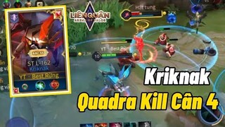 Top Kriknak | Cầm Kriknak Ăn Quadra Kill | Em Không Là Nàng Thơ#Shorts