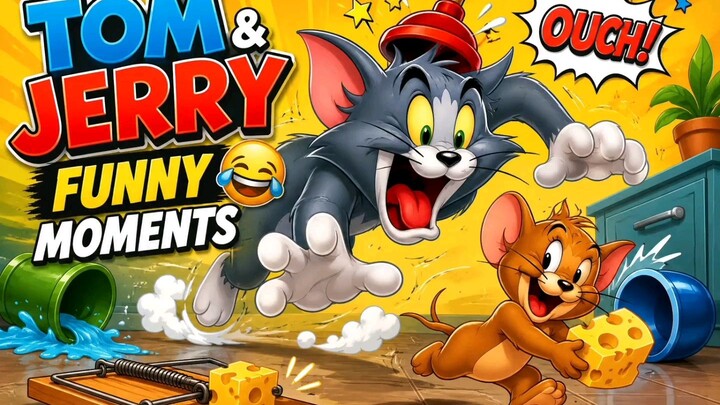 Tom vs Jerry. The most funny moment of fighting.