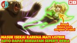 TAK BERDAYA DI DUNIA NYATA JADI OVERPOWER KETIKA MASUK ISEKAI - alur cerita anime leadale