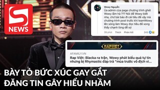 Sau khi Wowy bị fanpage Rap Việt gây "tổn thương", Karik có động thái bênh vực?