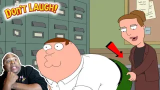 PETER GETS R@!PED...Deleted Family Guy Try Not To Laugh Challenge #8