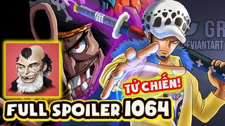 [Full SPOILER One Piece 1064] LUFFY Biến Thành Ông Già! LAW vs RÂU ĐEN: Quá Khốc Liệt