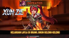 Kelakuan Layla Di Mode Brawl Bikin Geleng-Geleng 😭