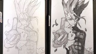 How to Draw Senku Ishigami - [Dr. Stone]