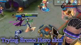 Finally got this Bruno Hero skin wkw