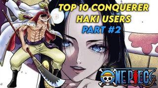 Top 10 Conquerer Haki Users in One Piece Part#2 | Boa Hancock and White Beard in Mugen