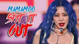 如果"SPIT IT OUT"是MAMAMOO的新歌，她们该怎么分配演唱？