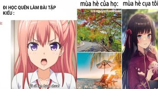 Ảnh Chế Meme Anime #320 Hè Chưa Mọi Người Ơi