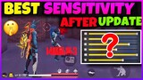 After Update Best Sensitivity Settings Free Fire | Secret Headshot Sensitivity After Update