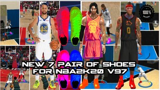 ALL NEW 2 COLOR SHOES FOR NBA2K20 V97