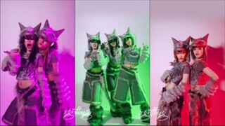 WOKE UP challenge XG全员拼接版
