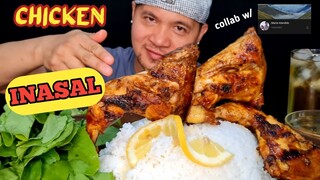 CHICKEN INASAL | MUKBANG PINOY collab w/@Marte Atendido