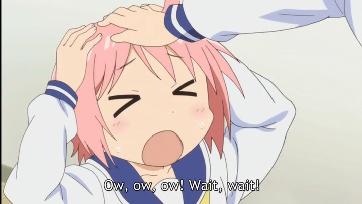 yuyushiki - guees who chop #schooltime