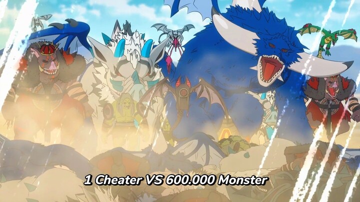 Gila Ini lah Gambaran Cheater Isekai Ketika Di Kasih Lawan Yang Banyak !