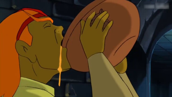 I didn't laugh at the holy monk! I just remembered something happy!