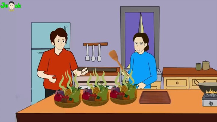 AZAB PENJUAL JUS BUAH CURANG PAKAI BUAH BUSUK BIKIN PEMBELI E KERACUNAN ANIMASI AZAB