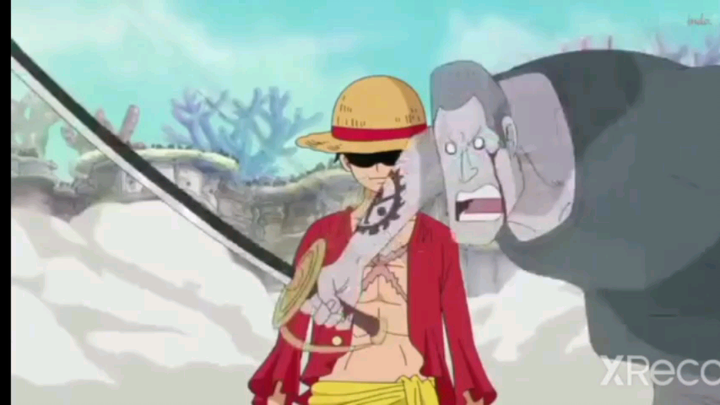 pasukan Hodi ternkena haosaku no haki luffy