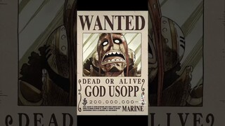 Yasopp reacting to Usopps bounty | TikTok