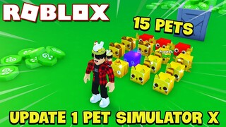 Roblox - Gà Mang 15 Pet Trong UPDATE 1 PET SIMULATOR X.