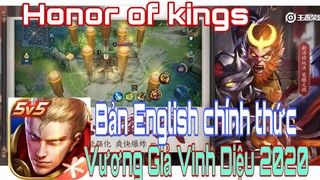 Honor of kings -Bản English chính thức của Vương Giả Vinh Diệu -Tencent 2021-Chuyên game mỗi ngày