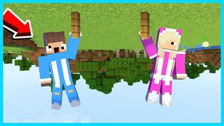 MIPAN & ZUZUZU Main Minecraft Tapi Dunia Nya Terbalik! SUSAH BANGET DAN PUSING