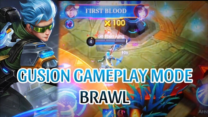 GUSION GAMEPLAY MODE BRAWL