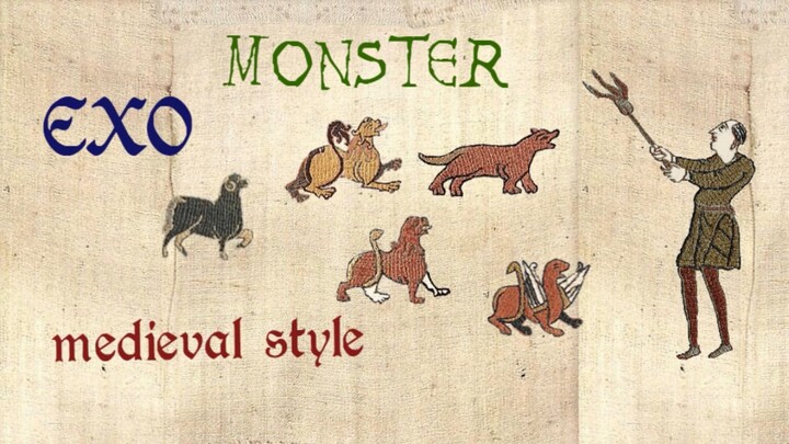 EXO’s hit song “Monster” in a medieval retro style—part of the series you can’t help but watch over 