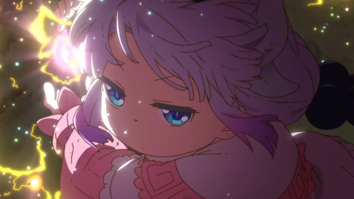 【Dragon Maid/Touch Point/Rim Xiang Mixed Cut/1080】Konna bisa terbakar setelah makan