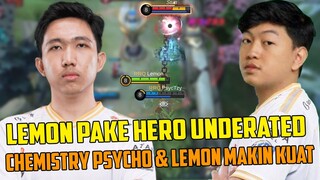 EMANG ALIEN !! RRQ LEMON PAKE HERO UNDERATED TETAP GILA !! CHEMISTRY RRQ PSYCHO & LEMON MAKIN KUAT