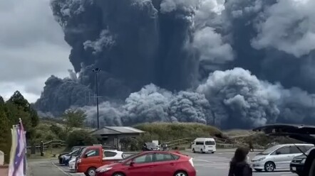 Japan’s volcano erupted; looks like I’ll have to listen to “Good Day” several times today.