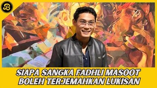 TEMUBUAL BERSAMA PELAKON FADHLI MASOOT DI PAMERAN LUKISAN SOLO KE-8 ALI NURAZMAL YUSOFF ARTCONOMICS