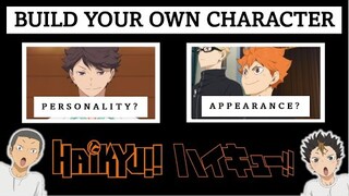 HAIKYUU- CREATE YOUR OWN CHARACTER