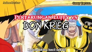 Pertarungan Don Krieg vs Luffy