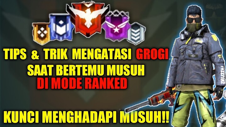 INILAH TIPS & TRIK CARA MENGATASI PANIK SAAT BERTEMU MUSUH DI MODE RANKED - FREE FIRE