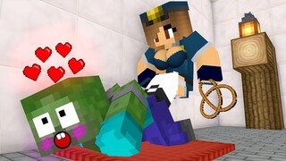 Monster School : ZOMBIE BABY LIFE VS HEROBRINE - Minecraft Animation