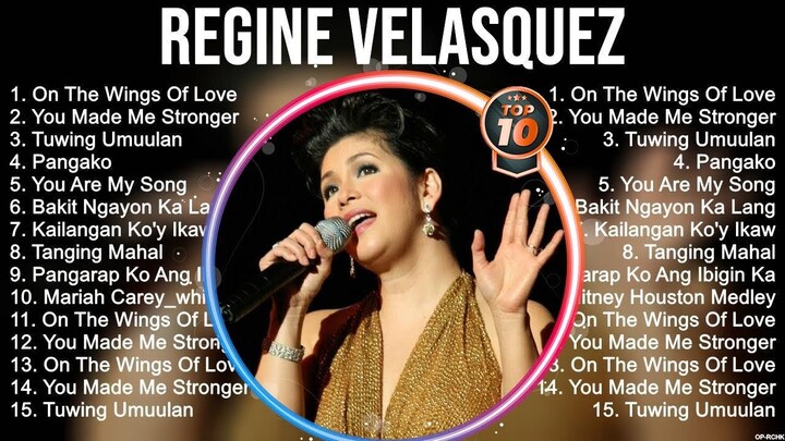 Regine Velasquez Greatest Hits ~ Best Songs Tagalog Love Songs 80's 90's Nonstop