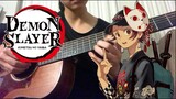 Gurenge by LiSA - Demon Slayer: Kimetsu no Yaiba OP - Fingerstyle Guitar Cover