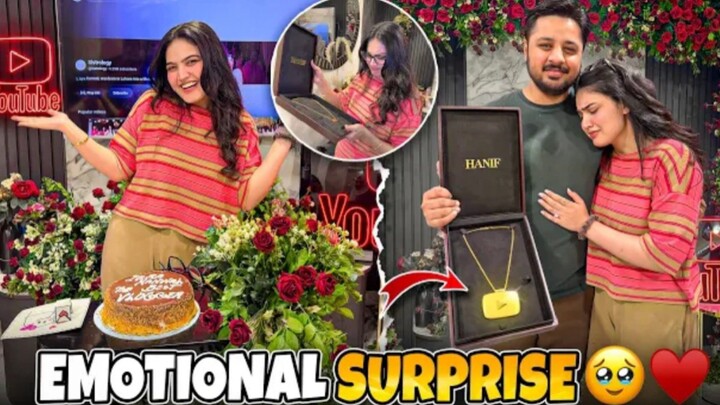 surprise from husband 😉 iqra emotional ho gi 🥲