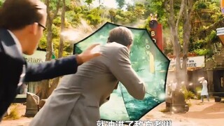 王牌特工的顶级装备:高科技防弹雨伞