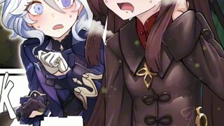 原神本子 胡桃和芙宁娜身中陷阱，双双被牛！