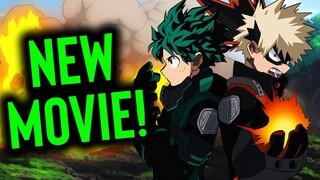 NEW MY HERO ACADEMIA MOVIE ANNOUNCED! - My Hero Academia Movie 3