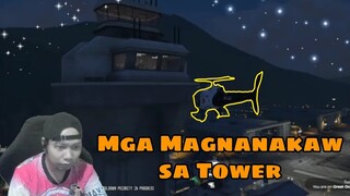 May nagnanakaw sa Airport Tower ng Military Base sa GTA 5 Roleplay