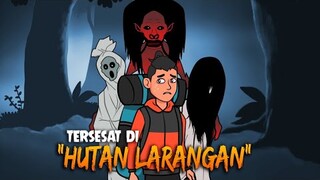 Tersesat Di Hutan Larangan - Kartun Horror