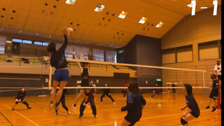 日本业余排球高水平欣赏局