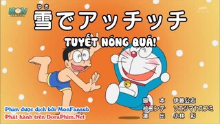 Doraemon: Tuyết nóng quá! - Lái xe trên máy hút bụi [VietSub]