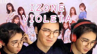 IZONE-Violeta คัฟเวอร์เต้นเลียนแบบชาย (คัฟเวอร์เต้นเลียนแบบกระจกห้องซ้อมครบชุด ปรับลดเสียง)