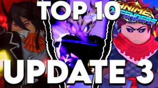 Top 10 Must Have Units In Anime Defenders Update 3!