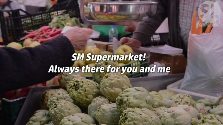 🎵SM Supermarket Theme Lyrics | Always There For You and Me! | SimpleLang! 🙂
