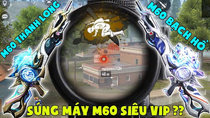 [Free Fire] THỬ THÁCH T GAMING SỞ HỮU SÚNG " M60 THANH LONG " VÀ " M60 BẠCH HỔ " VIP NHẤT FREE FIRE